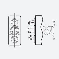 AP-1-1RC-72F-103 Airpax Circuit Breaker NSN: 5925-01-489-2791