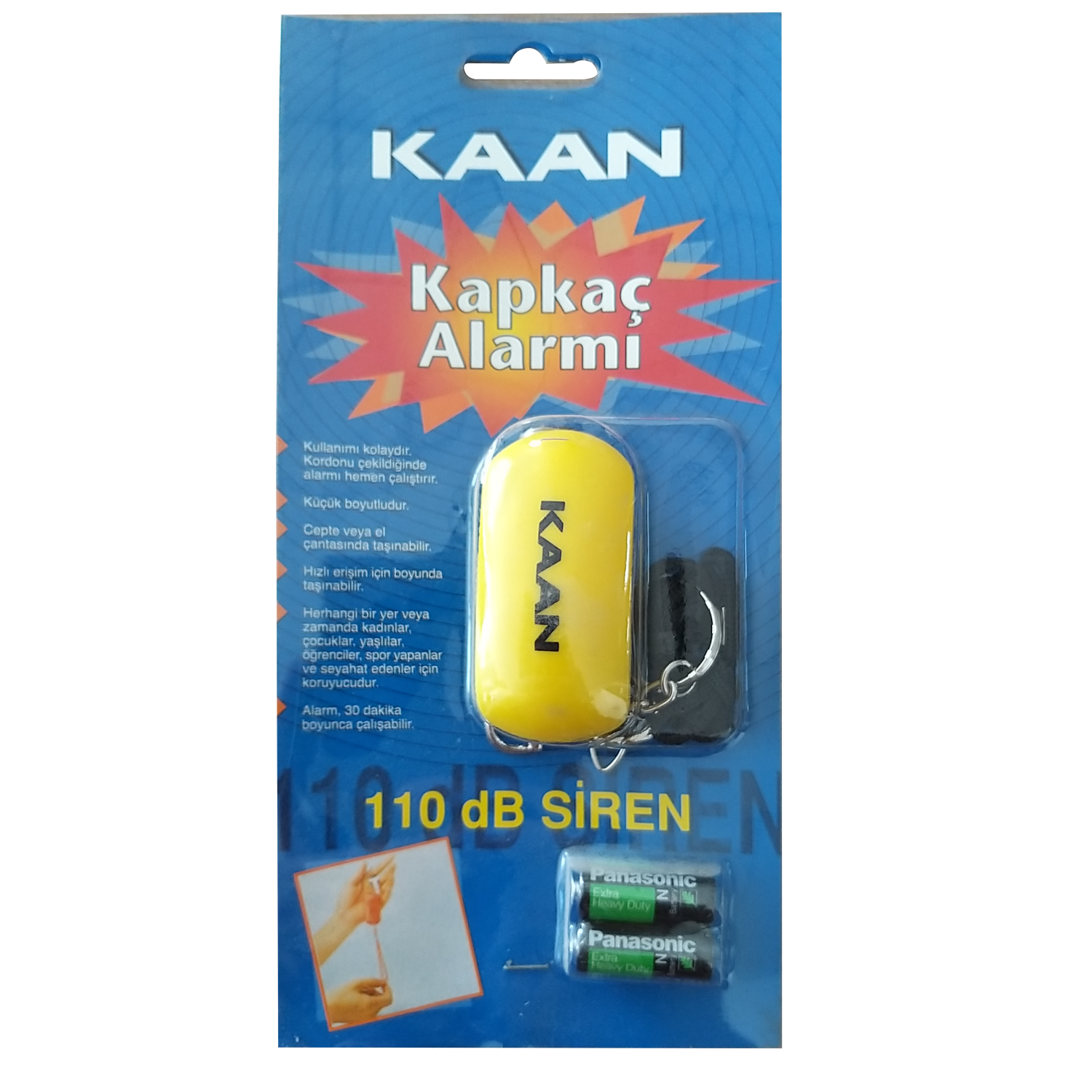 Kaan Kapkaç Alarmı 110 dB Siren