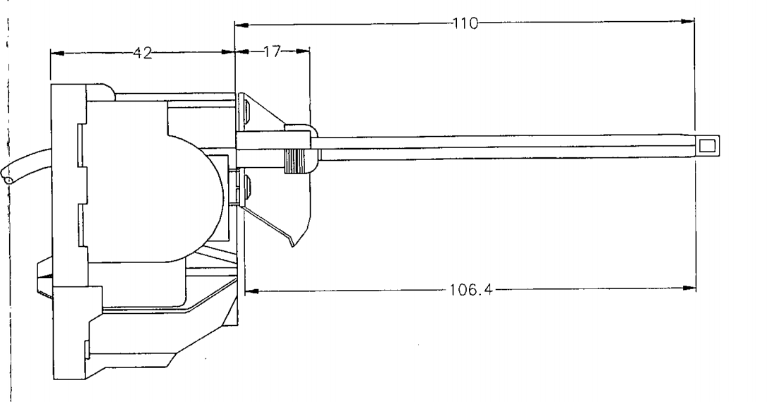 0 390 206 954  8628222 WIPER MOTOR 12VDC 0.8W