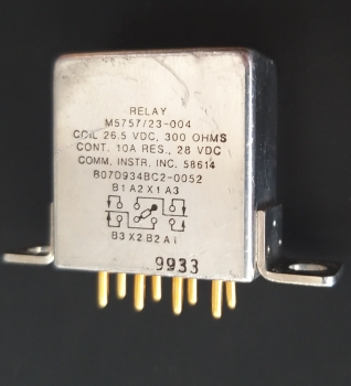 M5757/23-004 5945-00-463-2906 RELAY,ELECTROMAGNETIC