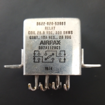 352202053901 5945-00-116-2707 RELAY,ELECTROMAGNETIC