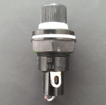 10A 500V FUSE HOLDER FEP FINGERGRIP